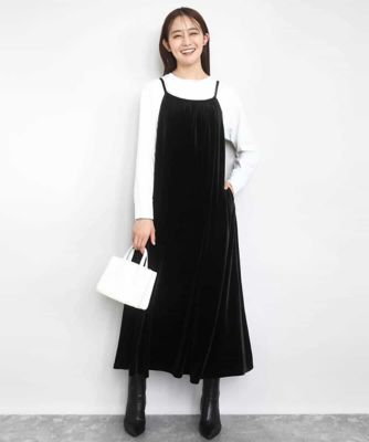 刺繍ロゴデザイン コットンロンT／洗える | MK MICHEL KLEIN (Women