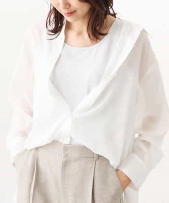 ＜MK MICHEL KLEIN (Women)＞ラメタンクトップ／接触冷感／洗える