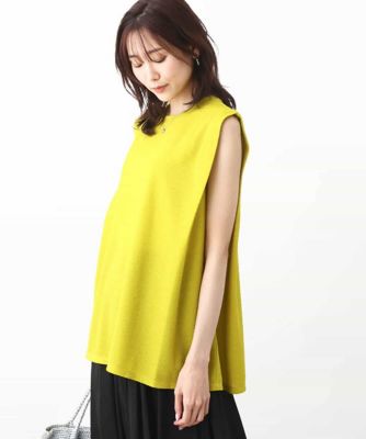 ※販売中止※ふくれカットジャガード　テントラインシルエットカットソー／洗える