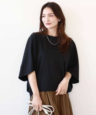 FORME★UVカット/接触冷感ドルマンスリーブ classicalelf tシャツ 着るUV！ひんやりバックファスナー