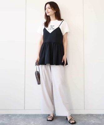 ベーシックロゴＴシャツ／洗える