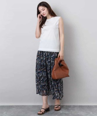 シルケットフライス ノースリーブカットソー／接触冷感／洗える | MK