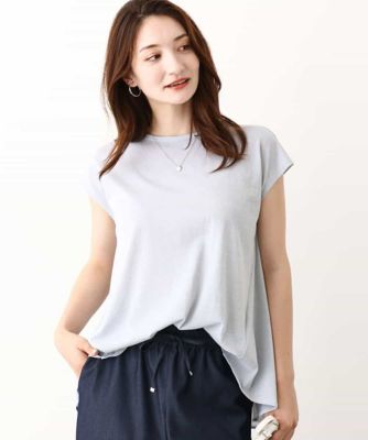 ジャージーラメＴシャツ／洗える