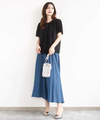 新品タグ付き　dolce. リファインスリーブカットソー　メゾンドドルチェ ソージュ COOL SMOOTH ドルマンスリーブカットソー チャコール