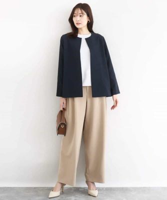 バレルシルエットパンツ／洗える | MK MICHEL KLEIN (Women)/エムケー