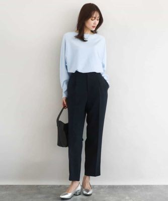 ダブルクロス テーパードパンツ／セットアップ対応／防シワ