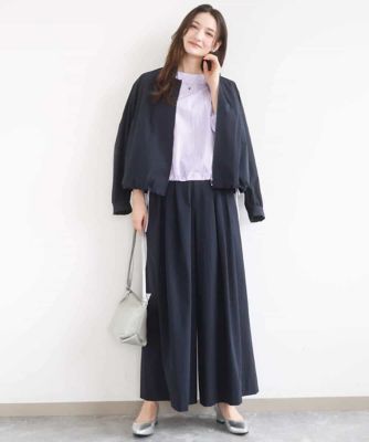 ストレッチ3タックワイドパンツ／洗える | MK MICHEL KLEIN (Women