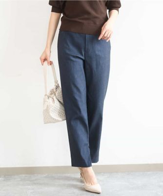 MK MICHEL KLEIN (Women)/エムケーミッシェルクラン ハイストレッチ細身シルエットパンツ／洗える