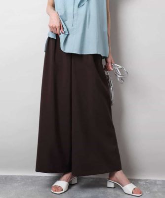 2タックワイドパンツ／洗える | MK MICHEL KLEIN (Women)/エムケー