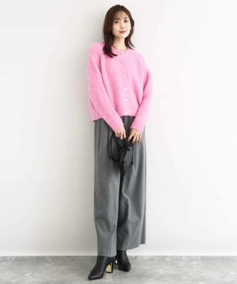 美品 Liesse ヘアリーニットカーディガン 2WAYニットカーディガン｜Liesse（リエス）｜商品詳細｜メルローズ公式