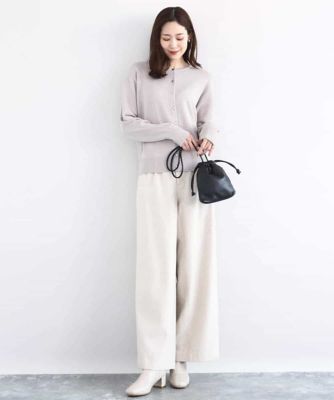 キラキラ ラメニットカーディガン／洗える | MK MICHEL KLEIN (Women