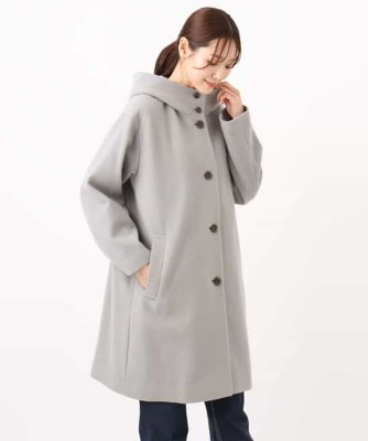 butapana ウール100% ジャガード ミドルコート butapana ウール100% ジャガード ミドルコート BUTAPANA☆ジャガード