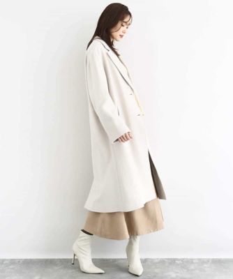 超軽量］エアリアルウール チェスターコート | MK MICHEL KLEIN (Women