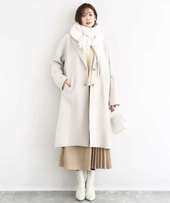 超軽量］エアリアルウール チェスターコート | MK MICHEL KLEIN (Women