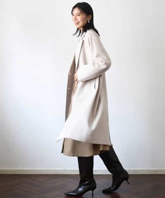 超軽量］エアリアルウール チェスターコート | MK MICHEL KLEIN (Women