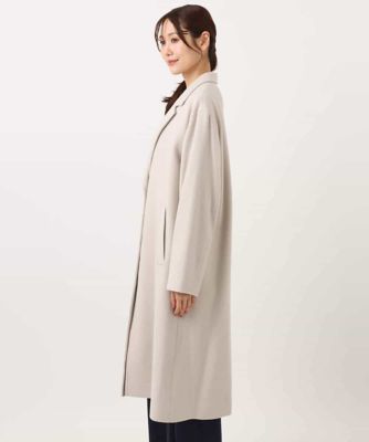 超軽量］エアリアルウール チェスターコート | MK MICHEL KLEIN (Women