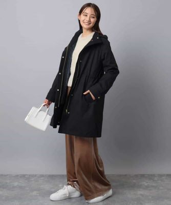 どり　モンクレール　モッズコート　ダウンインナー付きコート 中古・古着通販】MONCLER (モンクレール) ダウンライナー付き