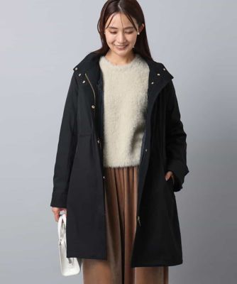 ＜MK MICHEL KLEIN (Women)＞ダウンライナー付きマルチｗａｙモッズコート／撥水加工