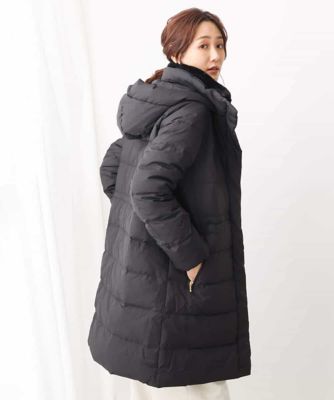 ベーシックタフタロングダウンコート | MK MICHEL KLEIN (Women