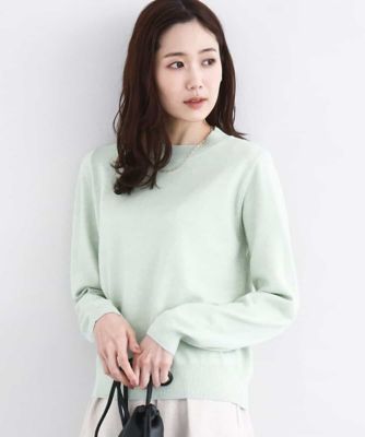 ＜MK MICHEL KLEIN (Women)＞モックネックニット／洗える