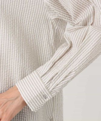 サッカーシャツブラウス／洗える | MK MICHEL KLEIN (Women)/エムケー