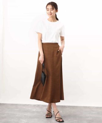 ［シンプル派に］発泡プリントロゴＴシャツ／接触冷感／洗える
