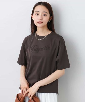 リラックスシルエット　ロゴＴシャツ／接触冷感／洗える
