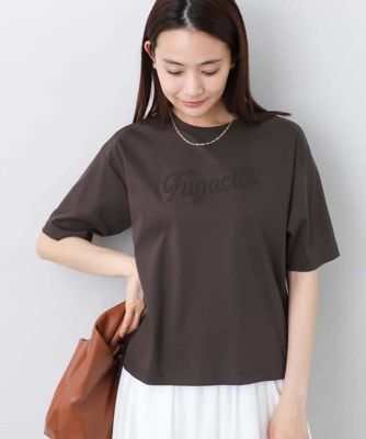 リラックスシルエット　ロゴＴシャツ／接触冷感／洗える