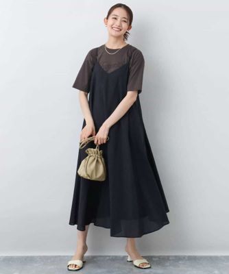 リラックスシルエット　ロゴＴシャツ／接触冷感／洗える