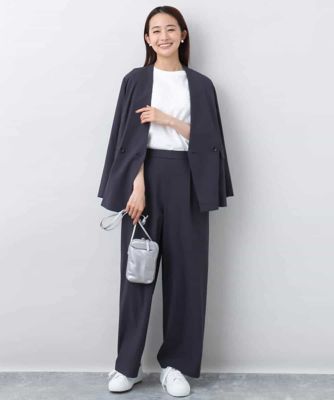 リラックスシルエット　ロゴＴシャツ／接触冷感／洗える