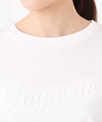リラックスシルエット　ロゴＴシャツ／接触冷感／洗える