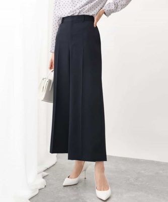 ドライタッチツイルワイドパンツ／洗える | MK MICHEL KLEIN (Women