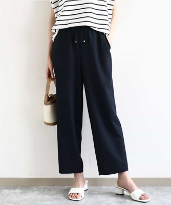 MK MICHEL KLEIN (Women)/エムケーミッシェルクラン リラックステーパードパンツ／接触冷感／洗える