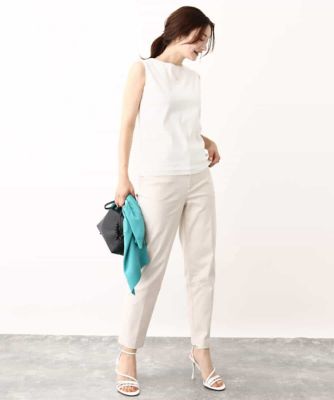 美シルエット ストレッチパンツ／洗える | MK MICHEL KLEIN (Women