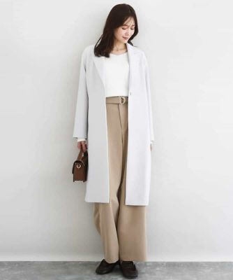 ライトダブルクロスチェスターコート／洗える | MK MICHEL KLEIN