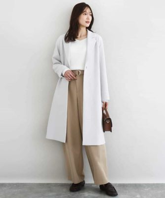 ライトダブルクロスチェスターコート／洗える | MK MICHEL KLEIN