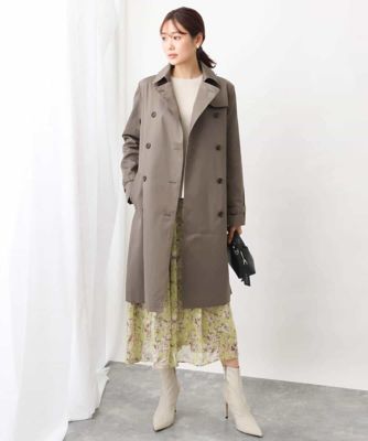 ベーシックトレンチコート／はっ水加工・防花粉 | MK MICHEL KLEIN