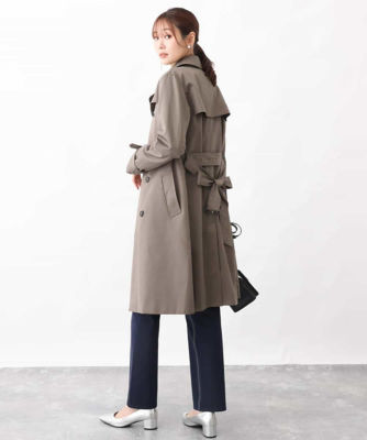 ベーシックトレンチコート／はっ水加工・防花粉 | MK MICHEL KLEIN