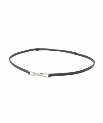 フロントフックバックル ナローベルト | MK MICHEL KLEIN (Women
