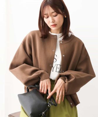 ダンボールニットカーディガン／2way／洗える | MK MICHEL KLEIN