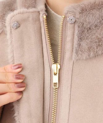 フェイクムートンブルゾン | MK MICHEL KLEIN (Women)/エムケー