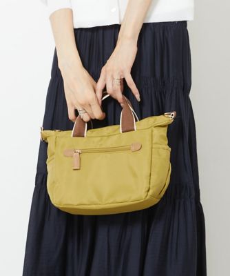 ＜MK MICHEL KLEIN BAG (Women)＞［２ＷＡＹ／軽量］コンパクトフォルムトートバッグ