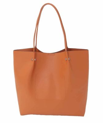 A4収納可］合成皮革BIGトートバッグ | MK MICHEL KLEIN BAG