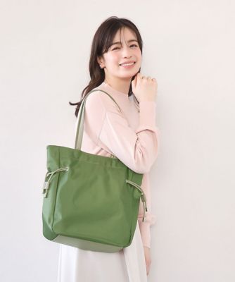 ＜MK MICHEL KLEIN BAG (Women)＞［５００ｇ以下の軽量］ドロストデザイントートバッグ