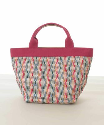 マルチカラー刺繍デザイントートバッグ | MK MICHEL KLEIN BAG