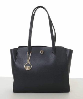 ＜MK MICHEL KLEIN BAG (Women)＞［Ａ４収納可］チャーム付きデザイントートバッグ