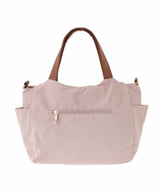 MK MICHEL KLEIN タックラウンドトートバッグ(レッド) セール】 [2WAY]スクエアコンパクトトートバッグ （トートバッグ