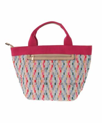 セザンヌ コットン 刺繍入りアメニティバッグ org.jpg