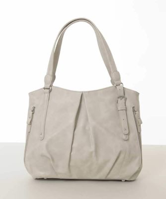 2WAY］合成皮革タックデザイントートバッグ | MK MICHEL KLEIN BAG