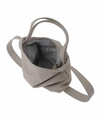2WAY］パンチングデザイン変形トートバッグ | MK MICHEL KLEIN BAG 